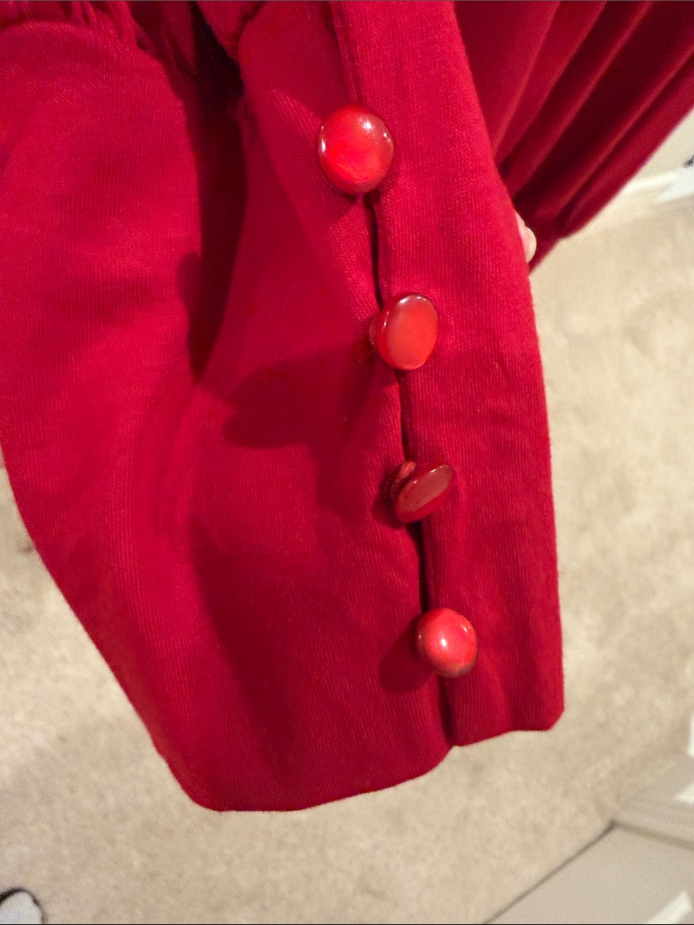Red L/S Top - Picture 2 of 5